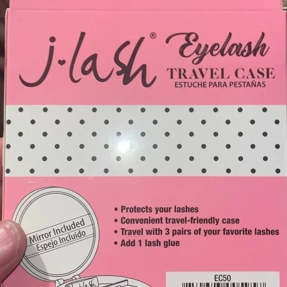 J LASH TRAVELING KIT A PLACE TO HOLD‎ YOUR LASHES BRAND NEW - Picture 2 of 2